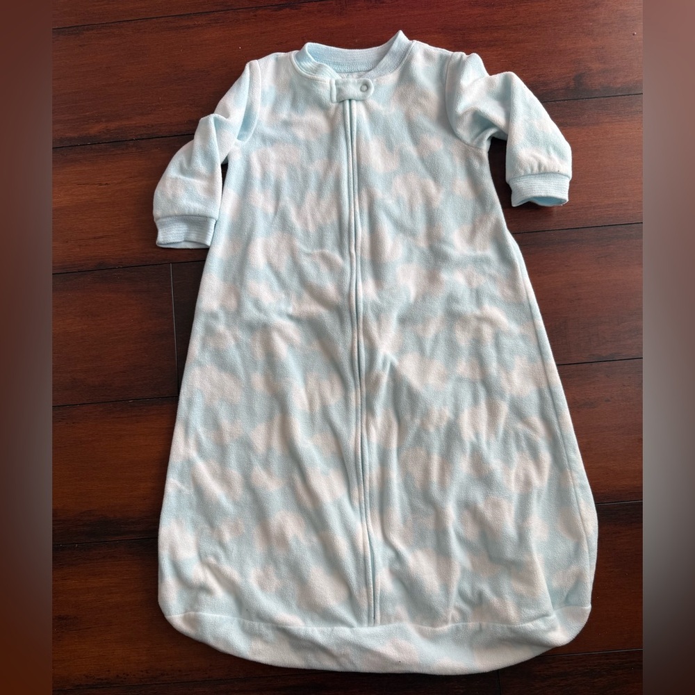 Carter's Light Blue Cloud Sleep Sack